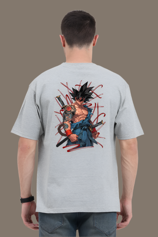 Goku Dragon Ball Z - Back Print Oversize T-Shirt