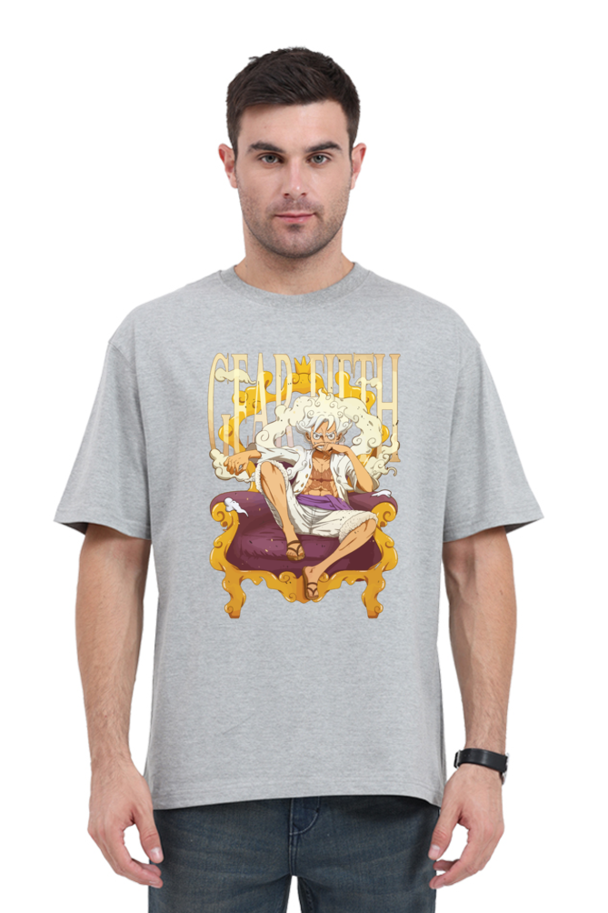 Monkey D Luffy- Gear 5- Front Print Oversize T-Shirt