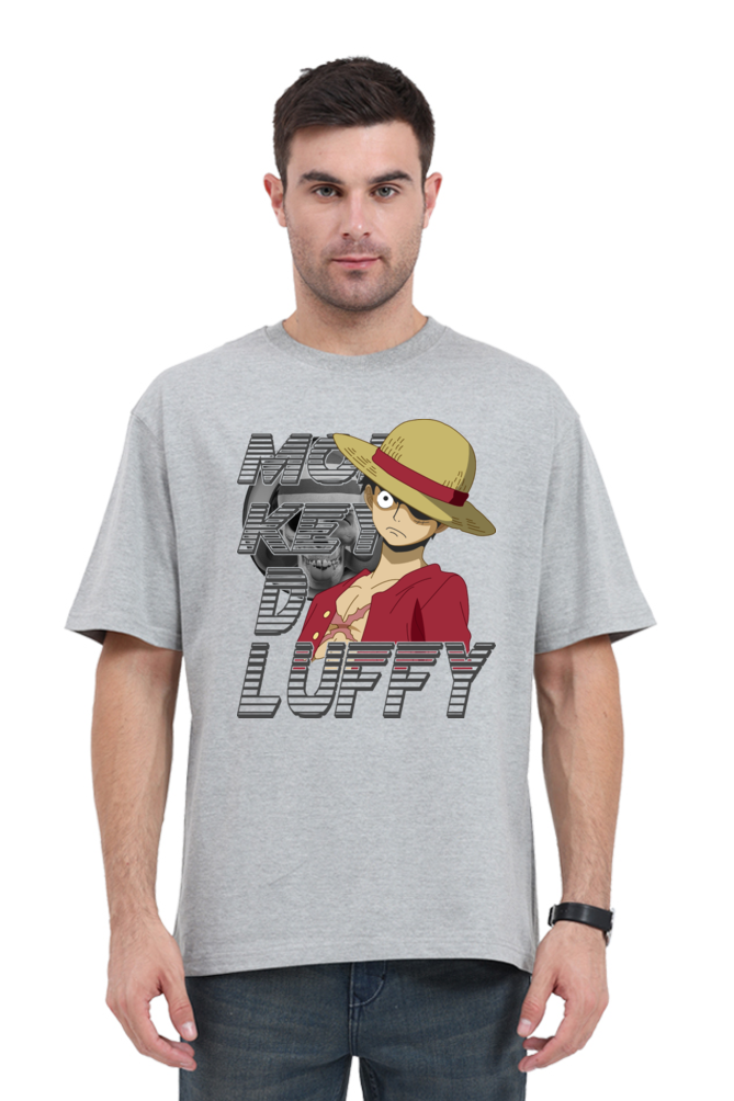 Monkey D Luffy- Gear 5- Front Print Oversize T-Shirt