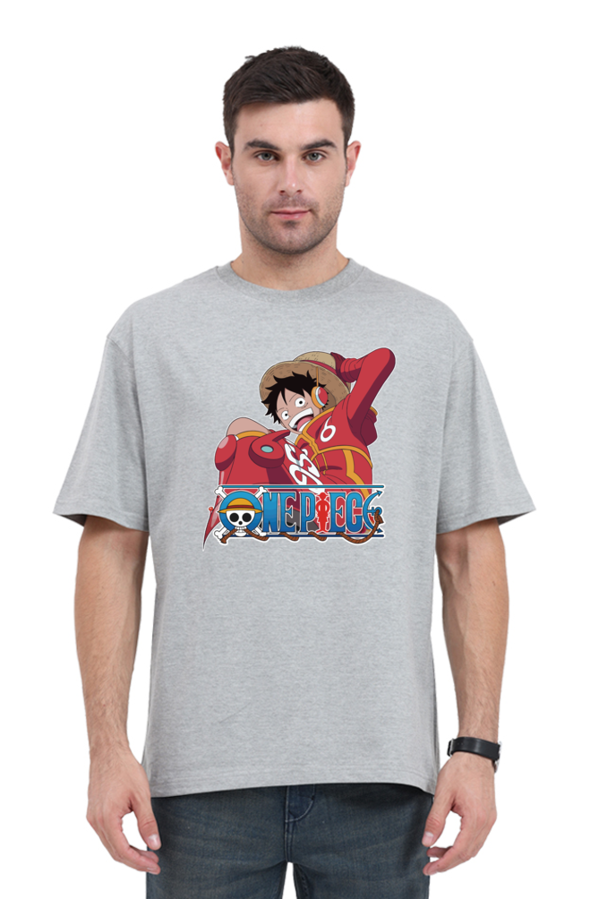 Monkey D Luffy- Gear 5- Front Print Oversize T-Shirt