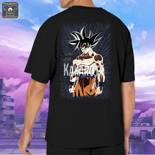 Goku Dragon Ball Z - Back Print Oversize T-Shirt