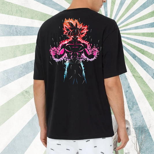 Goku Dragon Ball Z - Back Print Oversize T-Shirt