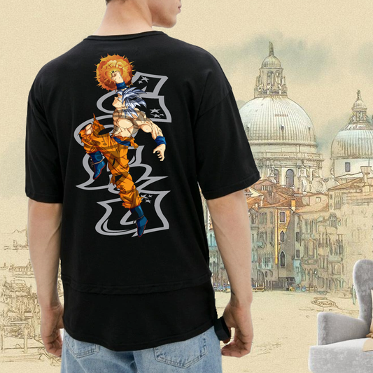 Goku Dragon Ball Z - Back Print Oversize T-Shirt