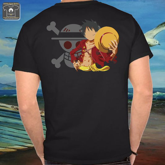 Monkey D Luffy- Gear 5- Back Print Oversize T-Shirt